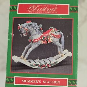 Vintage House of Lloyd Mummer's Stallion Christmas Decor